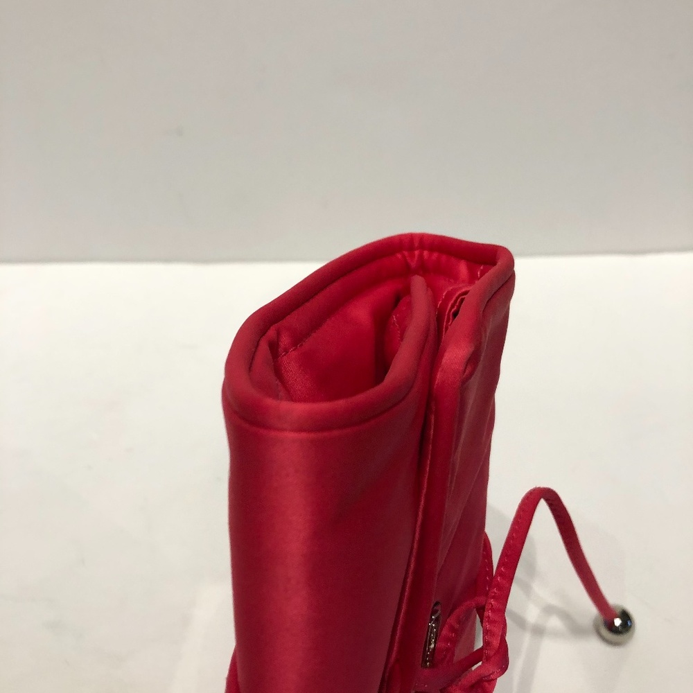 Coach Pink Travel Toiletry Bag w Wrap Closure - Picture 5 of 10